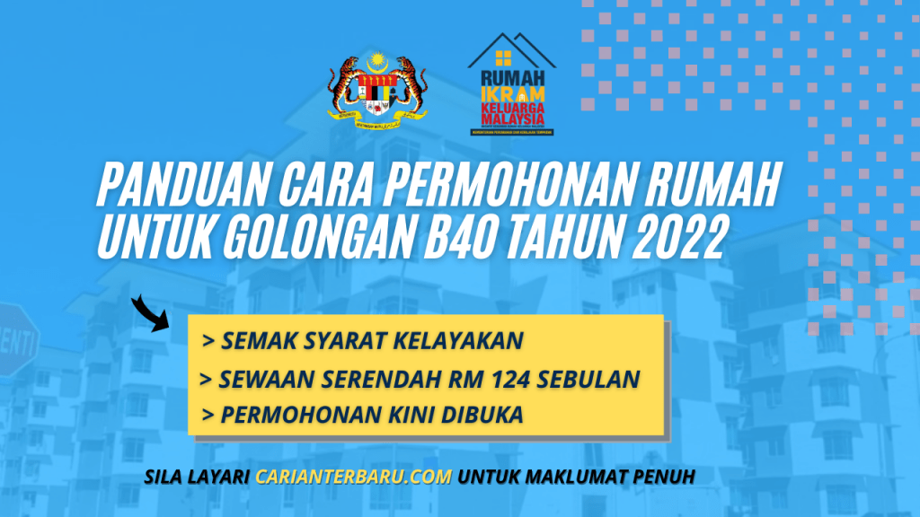 Panduan Cara Daftar Permohonan Rumah IKRAM 2022