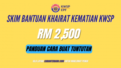 Kaedah Cara Tuntut Bantuan Khairat Kematian KWSP Sebanyak RM 2,500