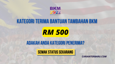 Kategori Yang Terima Bantuan Tambahan BKM RM 500