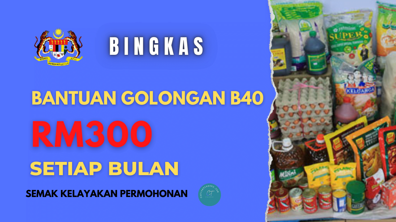 Bantuan Khas RM 300 Untuk Barangan Keperluan Harian