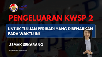 Pengeluaran KWSP Untuk Tujuan Peribadi