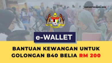 Bantuan E-Wallet Untuk Belia B40 RM 200