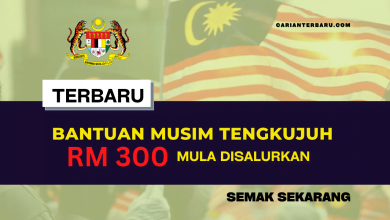 Bantuan Musim Tengkujuh RM 300 Mula Disalurkan