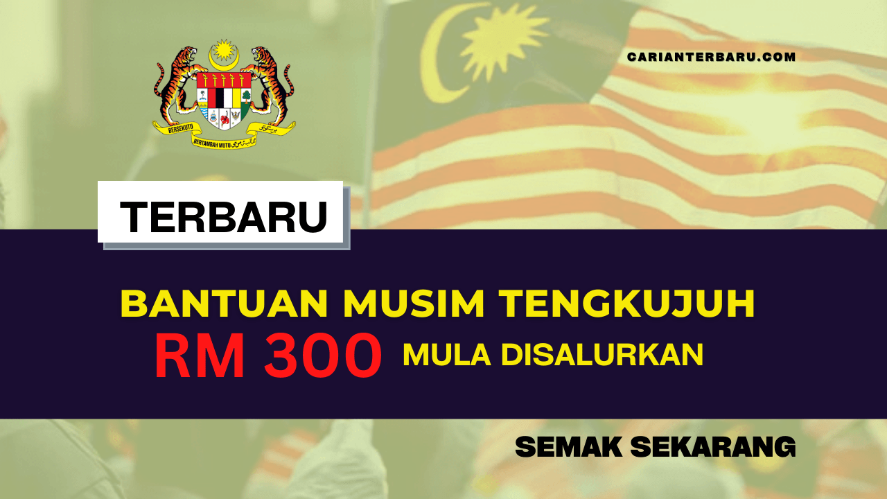 Bantuan Musim Tengkujuh RM 300 Mula Disalurkan