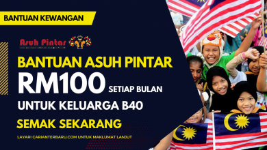 Bantuan Asuh Pintar RM100 Setiap Bulan Untuk Keluarga B40