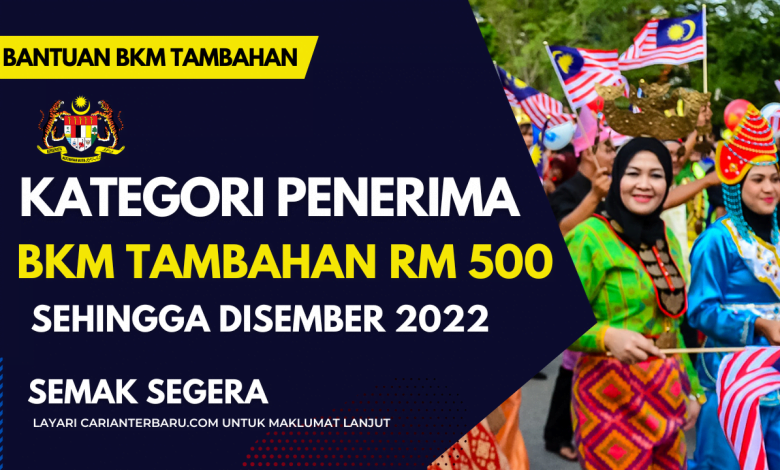 Kategori Penerima BKM Tambahan RM500