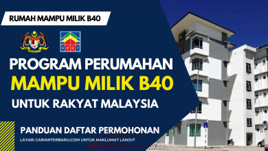 Program Rumah Mampu Milik Golongan B40