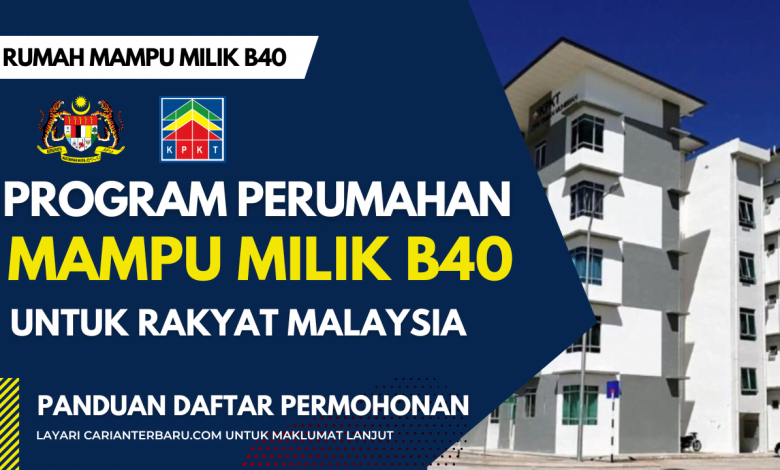 Program Rumah Mampu Milik Golongan B40