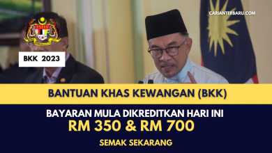 Bayaran Bantuan Khas Kewangan Mula Dikreditkan Hari Ini