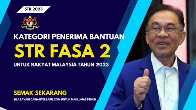 Kategori Penerima STR Fasa2 Tahun 2023