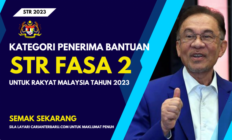 Kategori Penerima STR Fasa2 Tahun 2023