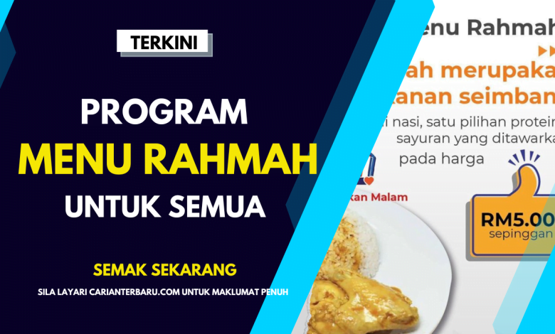 Program Menu Rahmah RM 5 Untuk Semua