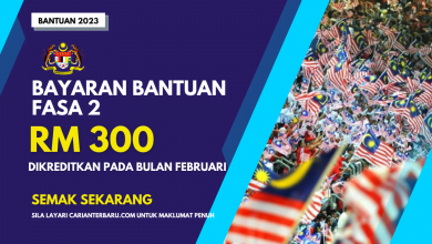 Bayaran Bantuan Fasa 2 Dikreditkan Pada Februari