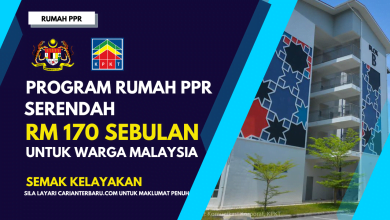 Rumah PPR Serendah RM170 Sebulan