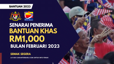 Senarai Penerima Bantuan Khas RM1,000 Yang Dibayar Pada Bulan Ini