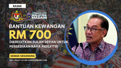 Penerima Bantuan Kewangan RM700 Bulan Depan