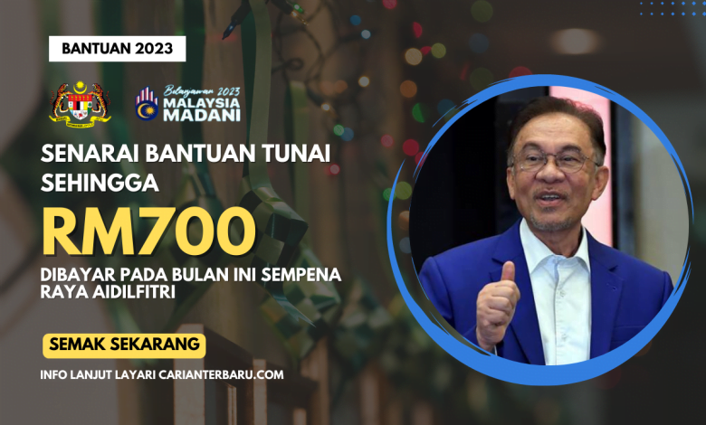 Senarai Bantuan Sempena Raya Yang Dibayar Pada Bulan April