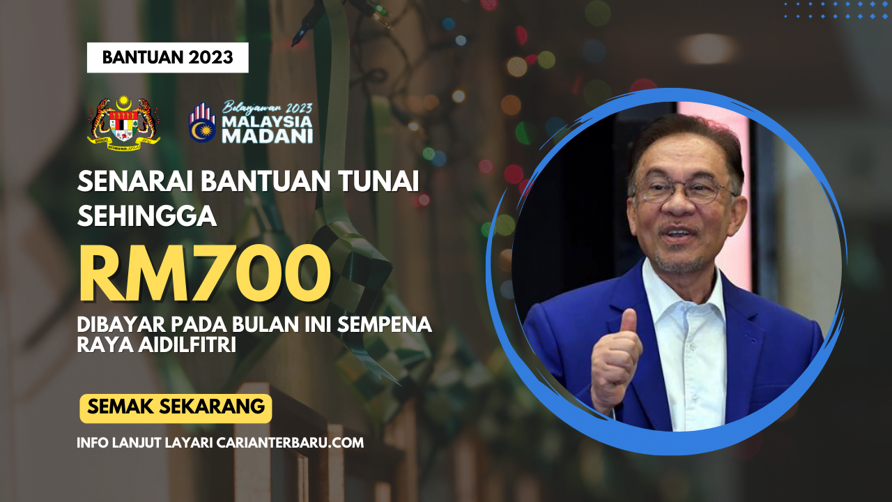 Senarai Bantuan Sempena Raya Yang Dibayar Pada Bulan April