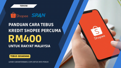 Cara Tebus Kredit Shopee RM400 Untuk Rakyat