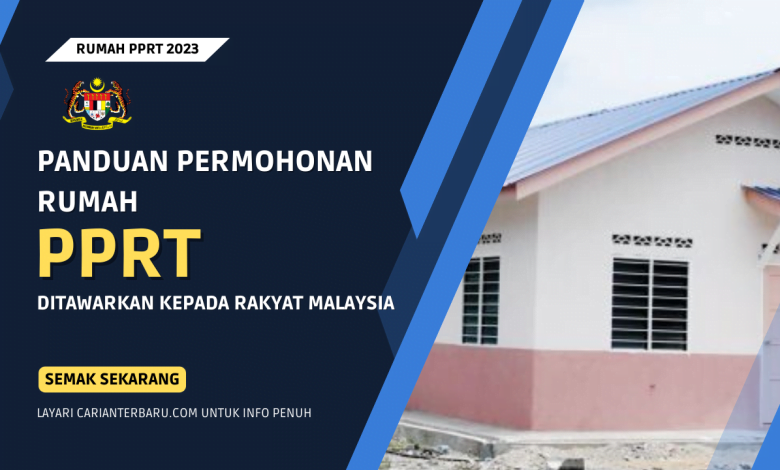 Permohonan Program Rumah PPRT Kini Dibuka