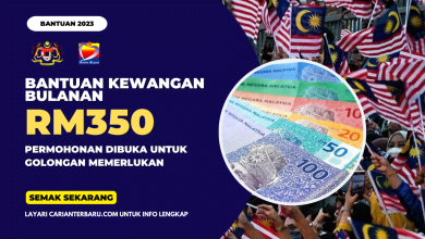 Bantuan RM350 Sebulan : Cara Permohonan