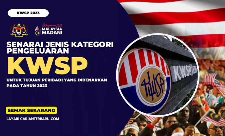 Kategori Pengeluaran KWSP Yang Dibenarkan