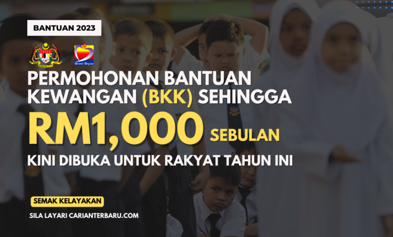 Permohonan Bantuan Kanak-Kanak Kini Dibuka