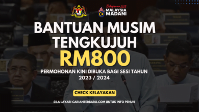 Permohonan Bantuan Musim Tengkujuh RM800 : Check Kelayakan