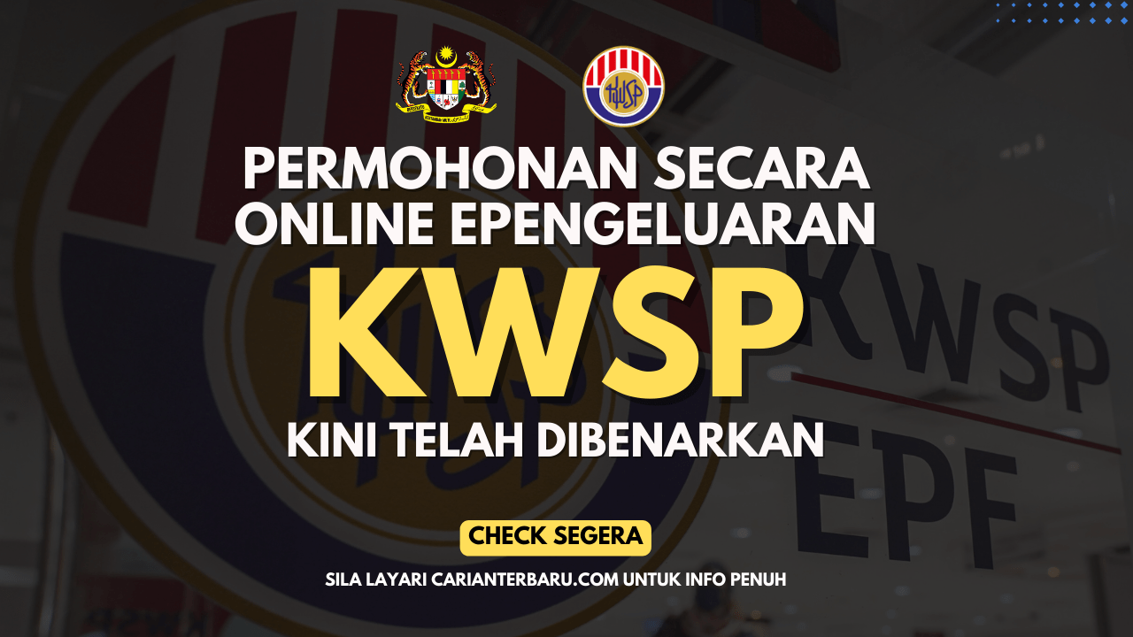 Permohonan Online EPengeluaran KWSP Kini Telah Dibenarkan