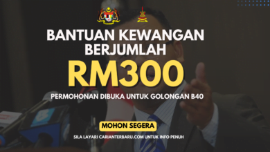 Inisiatif Bantuan Kewangan RM300 Setiap Bulan : Cek Kelayakan