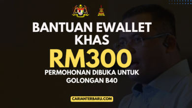 Bantuan EWallet Khas RM300 Sebulan : Semak Kelayakan