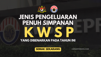 Pengeluaran Penuh Simpanan KWSP Yang Dibenarkan Tahun Ini