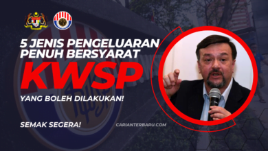 5 Pengeluaran KWSP Bersyarat Boleh Dilakukan Secara Penuh