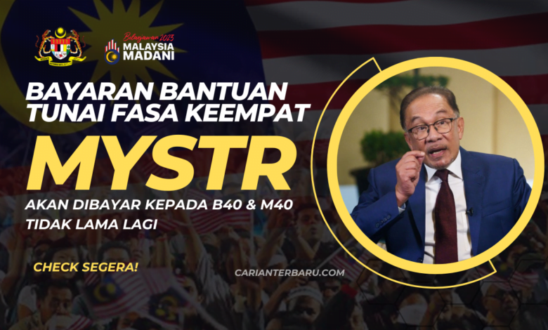 MySTR : Bayaran Fasa Keempat Akan Dibayar Tidak Lama Lagi