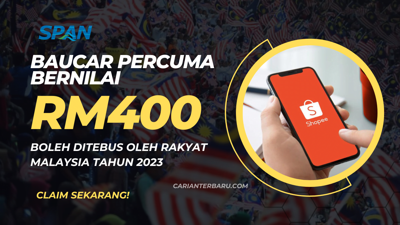 Baucar Shopee RM400 Untuk Warga Malaysia : Panduan Claim