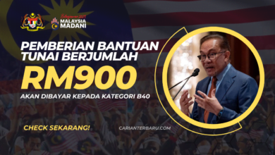 MySTR : Bayaran Bantuan Tunai RM900 Akan Dibayar Untuk B40