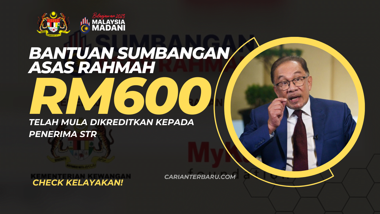 Sumbangan Asas Rahmah RM600 : Semakan Status Kelayakan