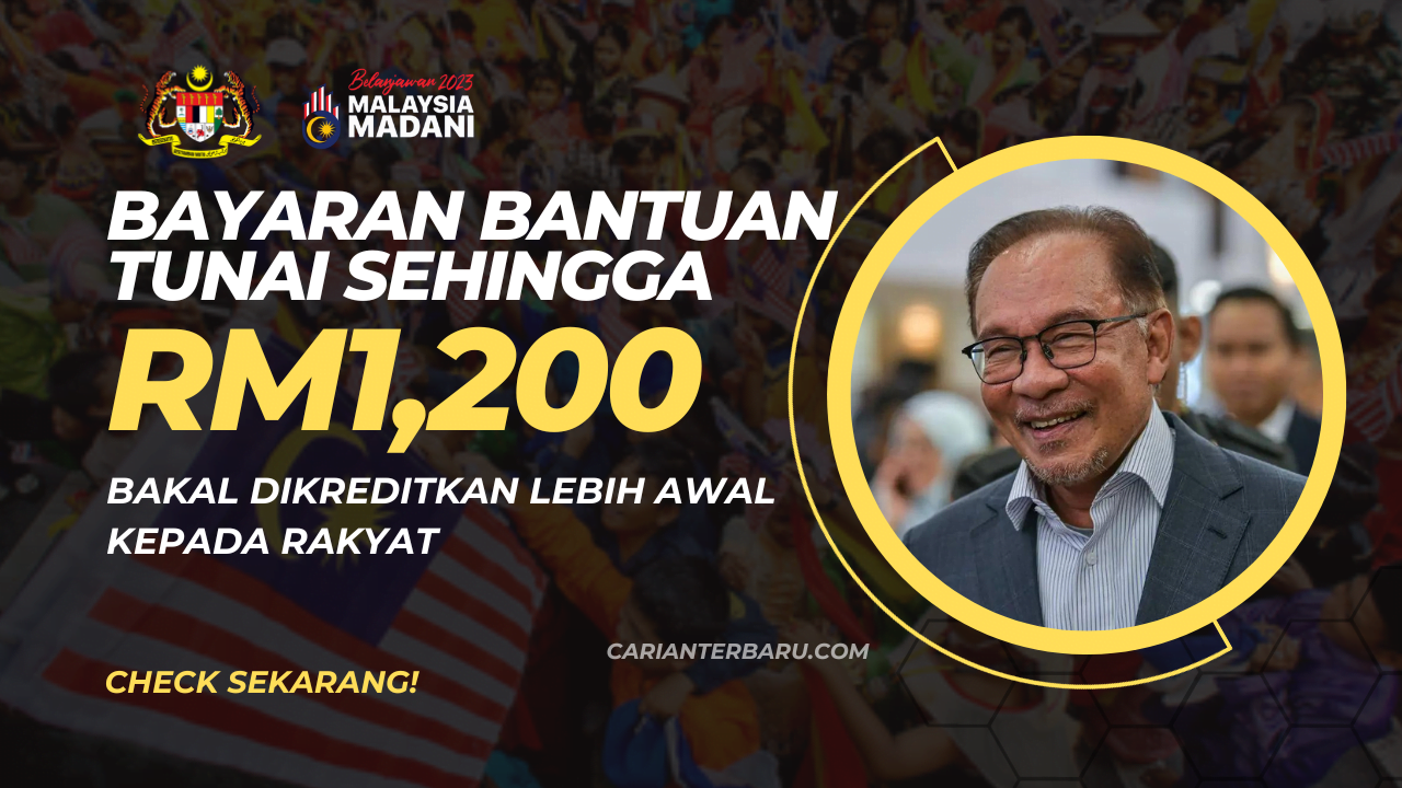 MySTR Fasa Ke 4 : Bayaran Akan Dikreditkan Sehingga RM1,200