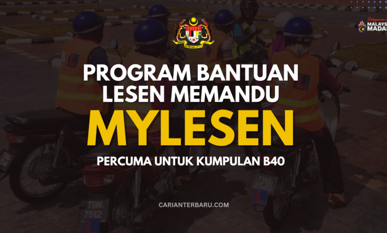 MyLesen : Program Bantuan Lesen Memandu Kumpulan B40