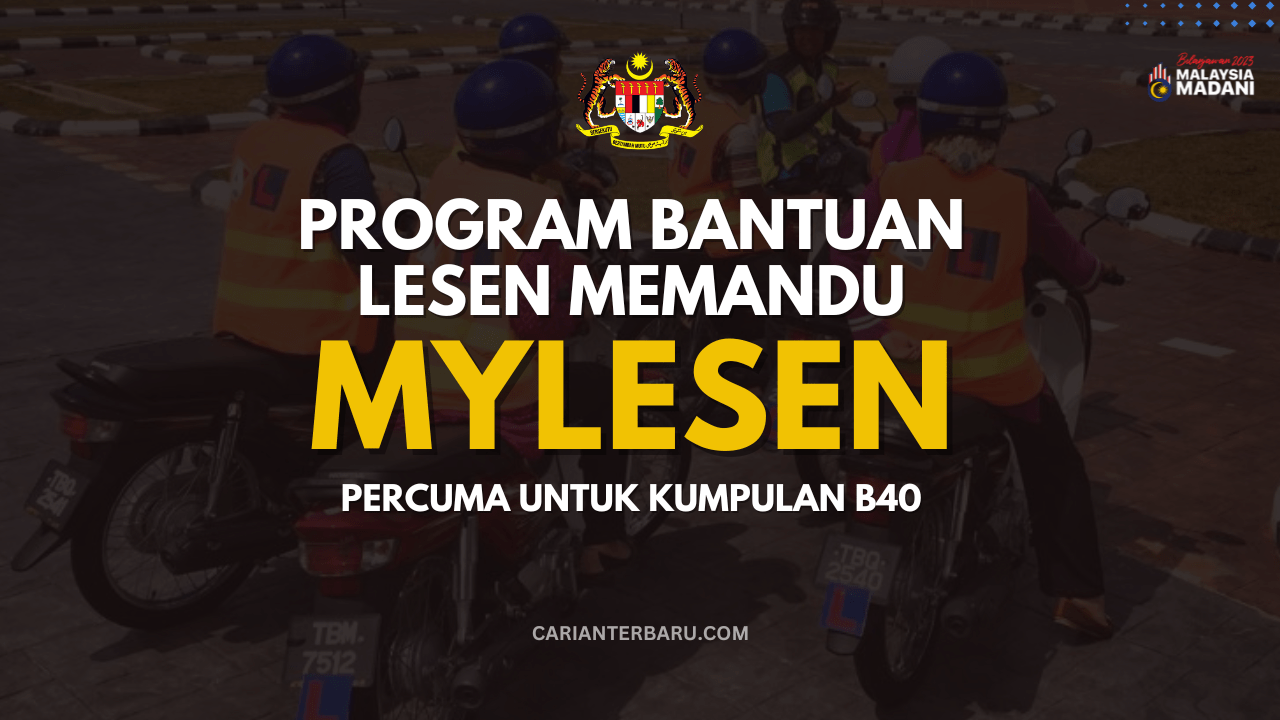 MyLesen : Program Bantuan Lesen Memandu Kumpulan B40