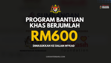 SARA : Bantuan Berjumlah RM600 Dimasukkan Dalam MyKad