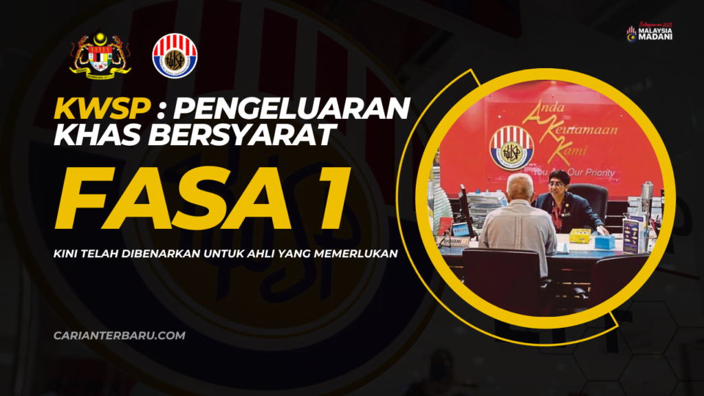 FSA2 : Pengeluaran Fasa1 KWSP Kini Dibenarkan Pada Oktober