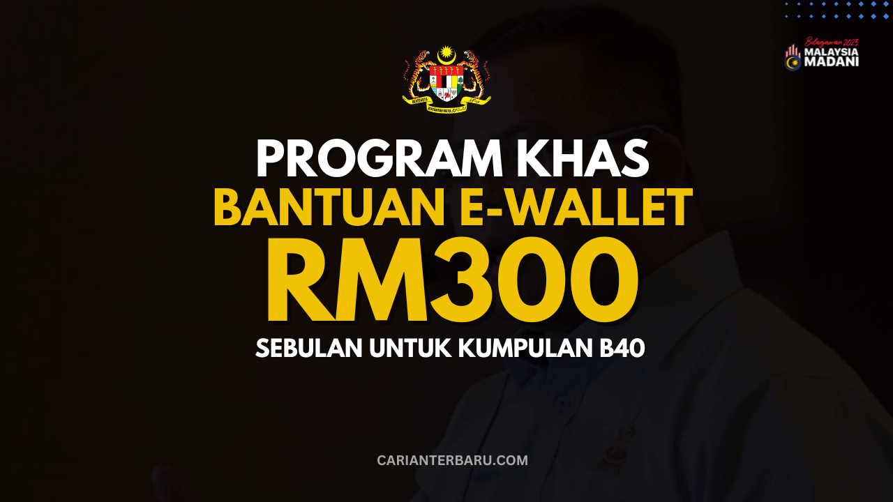 BINGKAS : Bantuan RM300 Sebulan Khas Untuk Kumpulan B40