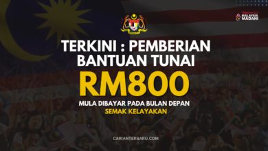 BMT : Pemberian Bantuan RM800 Mula Dibayar Bulan November