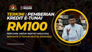 Pemberian Kredit eTunai RM100 : Dilaksanakan Tidak Lama Lagi