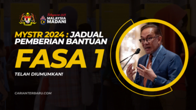 MySTR 2024 : Jadual Bayaran Fasa Pertama Telah Diumumkan