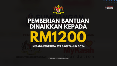 MySARA 2024 : Kadar Pemberian Dinaikkan Kepada RM1,200