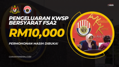 Permohonan Pengeluaran KWSP Melalui FSA2 Masih Dibuka