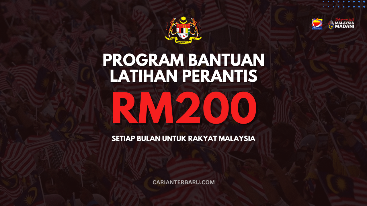 Bantuan Latihan Perantis : Elaun RM200 Sebulan Untuk Rakyat