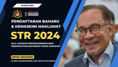 MySTR 2024 : Kemaskini & Pendaftaran Baharu Kini Dibuka